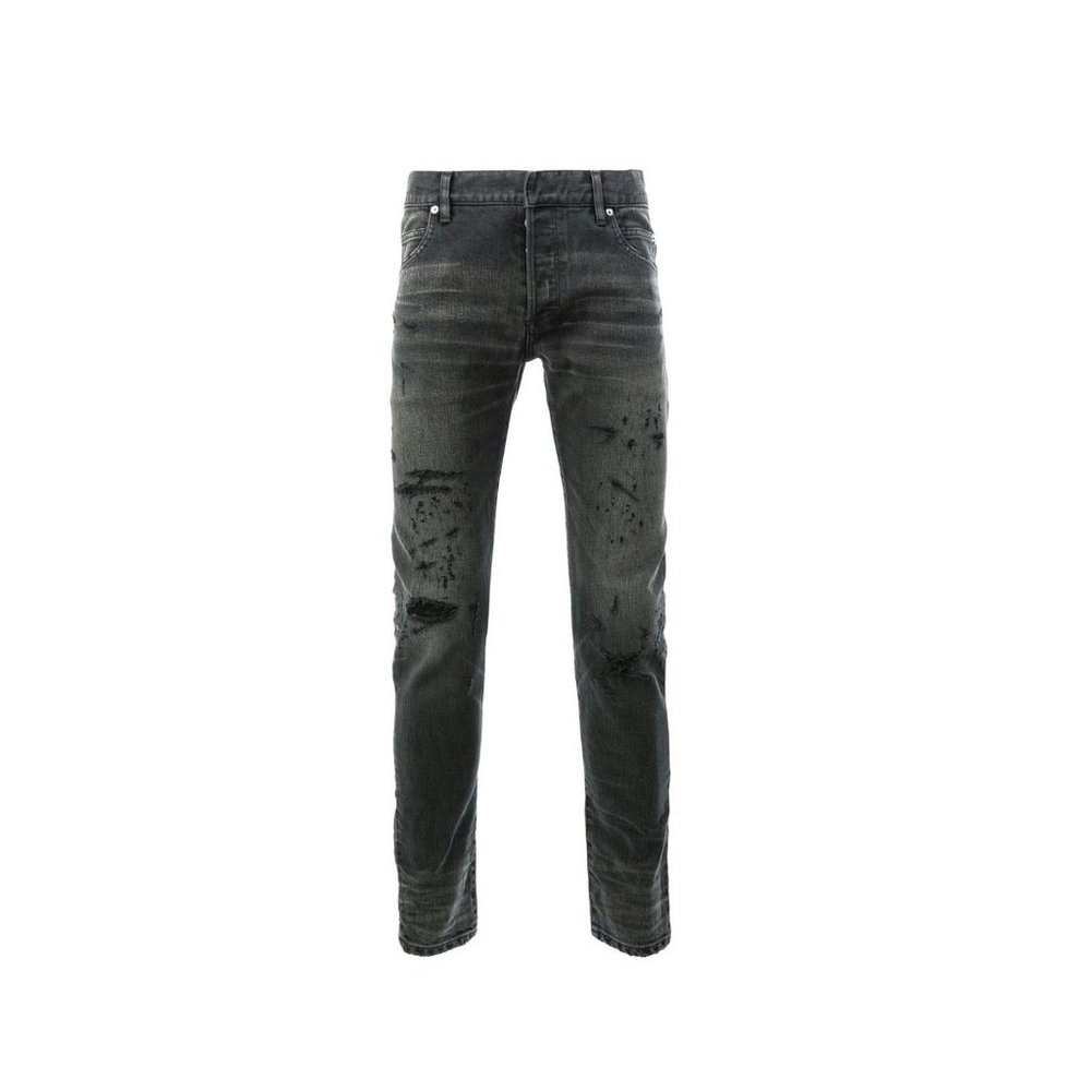 Balmain Distressed Skinny Jeans